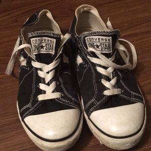 Black Converse One-Stars